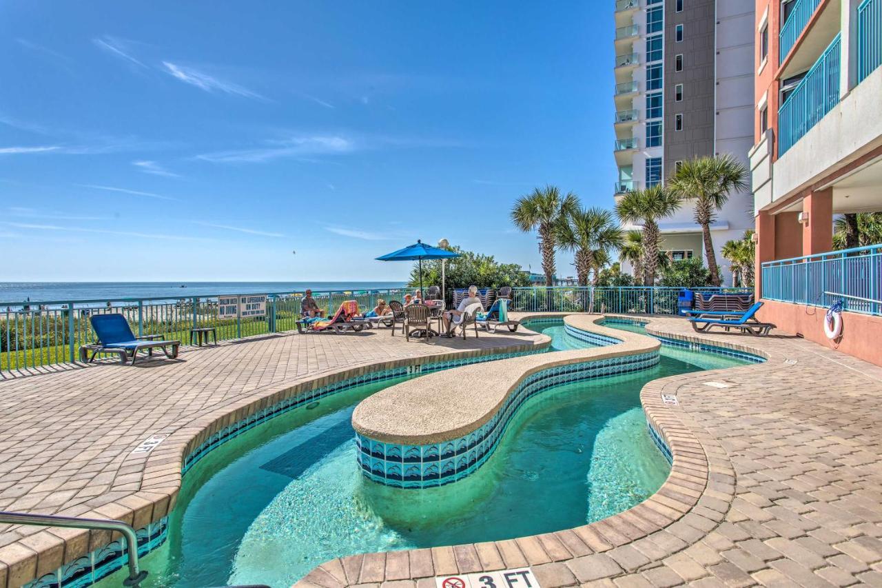 Beachy Condo With Pool Access And Steps To Boardwalk! Myrtle Beach Esterno foto