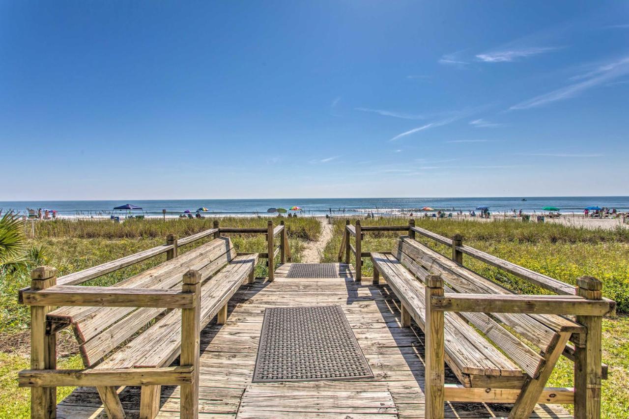 Beachy Condo With Pool Access And Steps To Boardwalk! Myrtle Beach Esterno foto