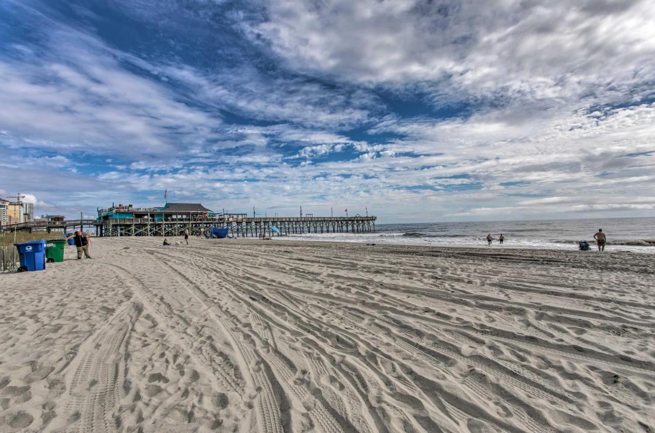 Beachy Condo With Pool Access And Steps To Boardwalk! Myrtle Beach Esterno foto