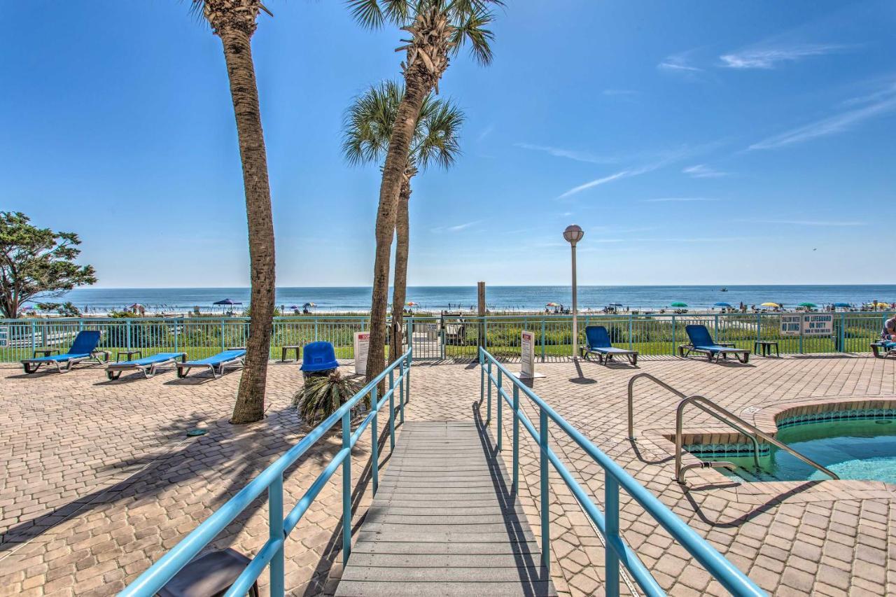 Beachy Condo With Pool Access And Steps To Boardwalk! Myrtle Beach Esterno foto