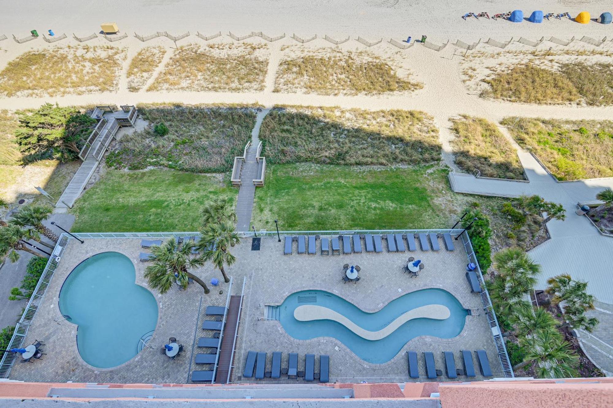 Beachy Condo With Pool Access And Steps To Boardwalk! Myrtle Beach Esterno foto