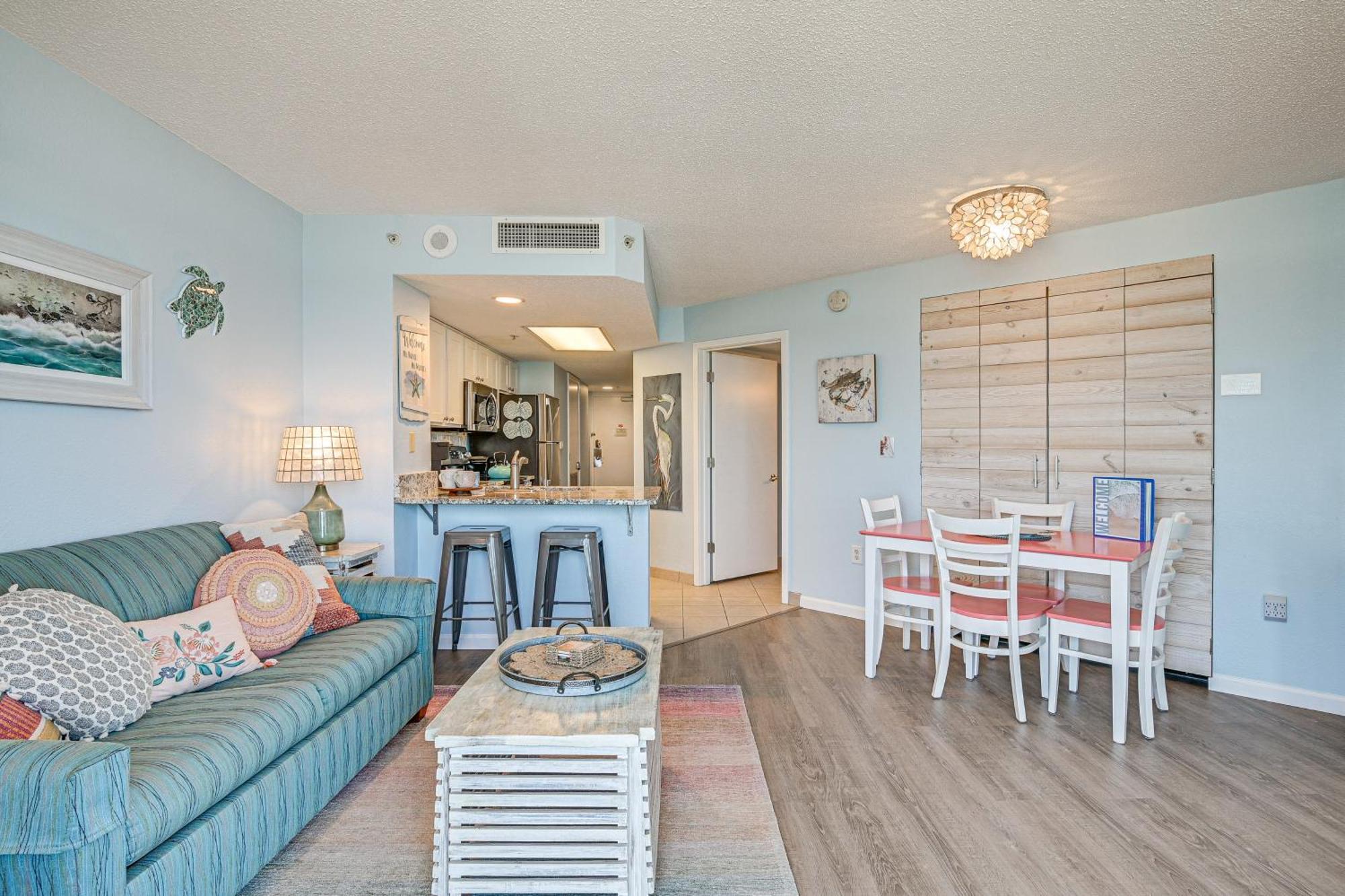 Beachy Condo With Pool Access And Steps To Boardwalk! Myrtle Beach Esterno foto