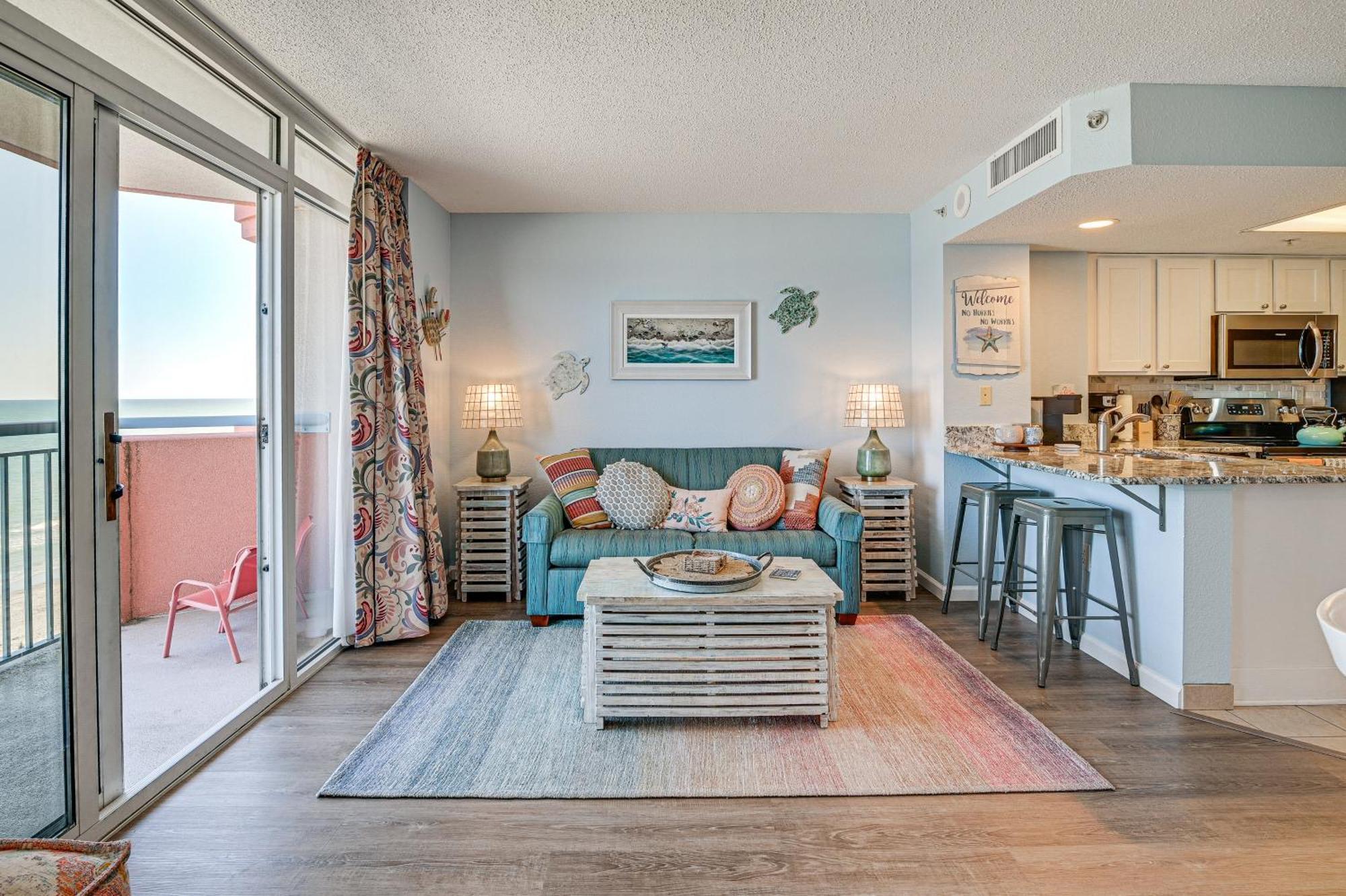Beachy Condo With Pool Access And Steps To Boardwalk! Myrtle Beach Esterno foto