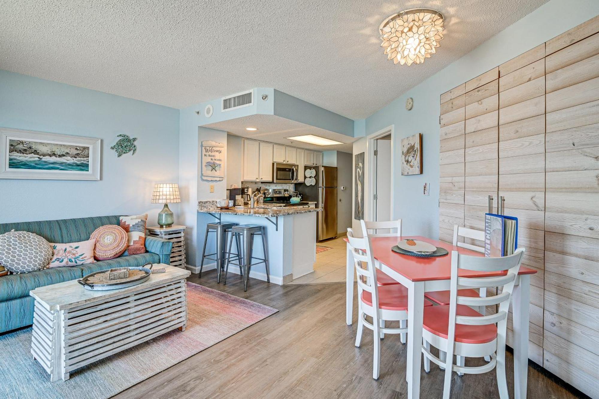 Beachy Condo With Pool Access And Steps To Boardwalk! Myrtle Beach Esterno foto